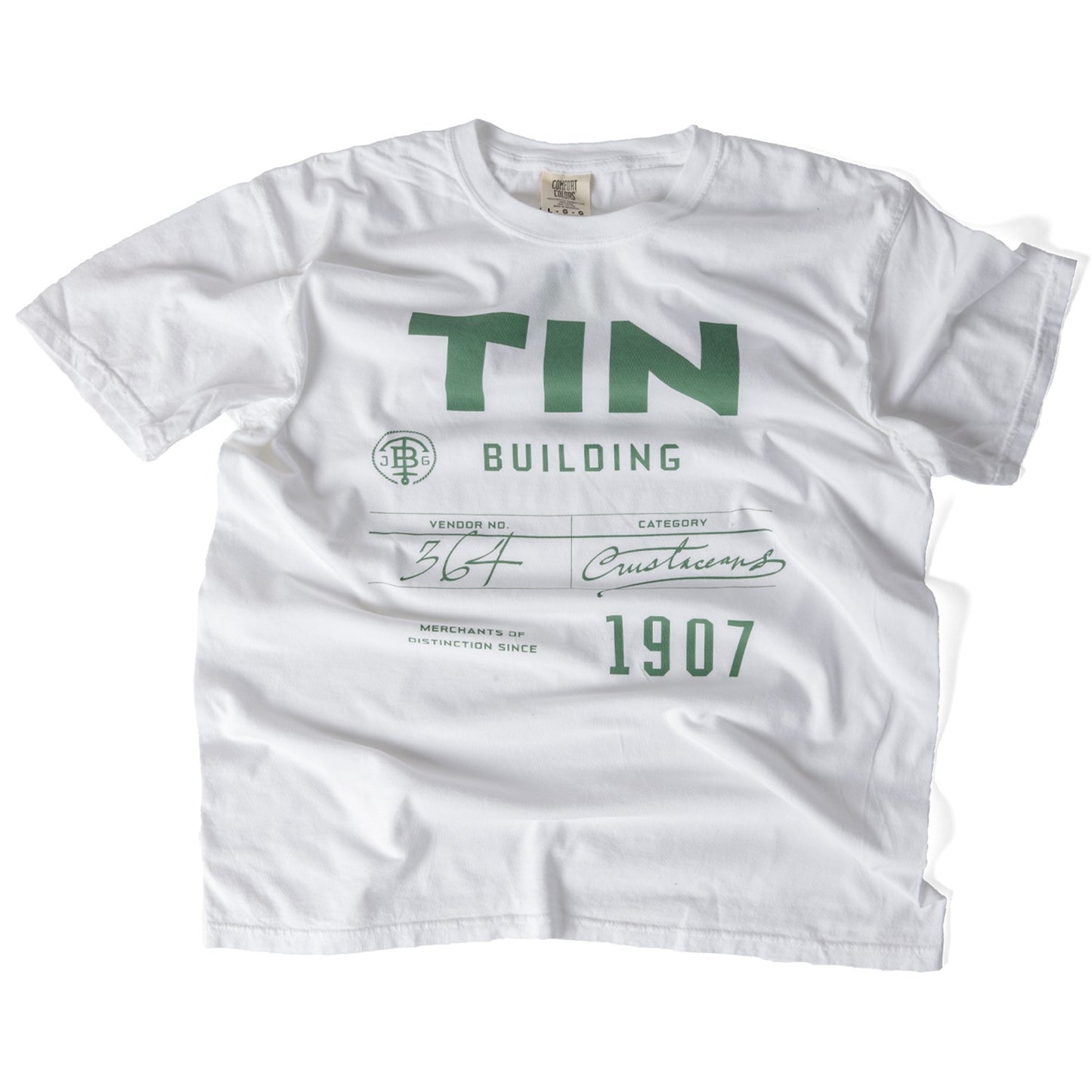 Tin Building by Jean-Georges, Ivory T-Shirt