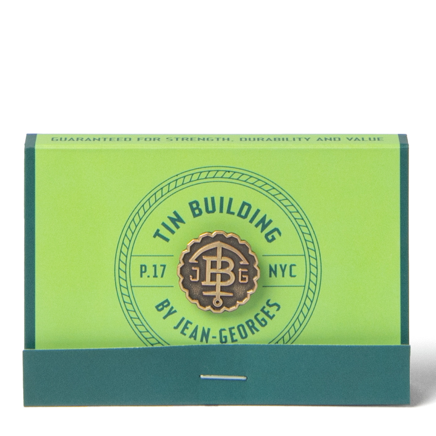Tin Building by Jean-Georges, Logo Pin