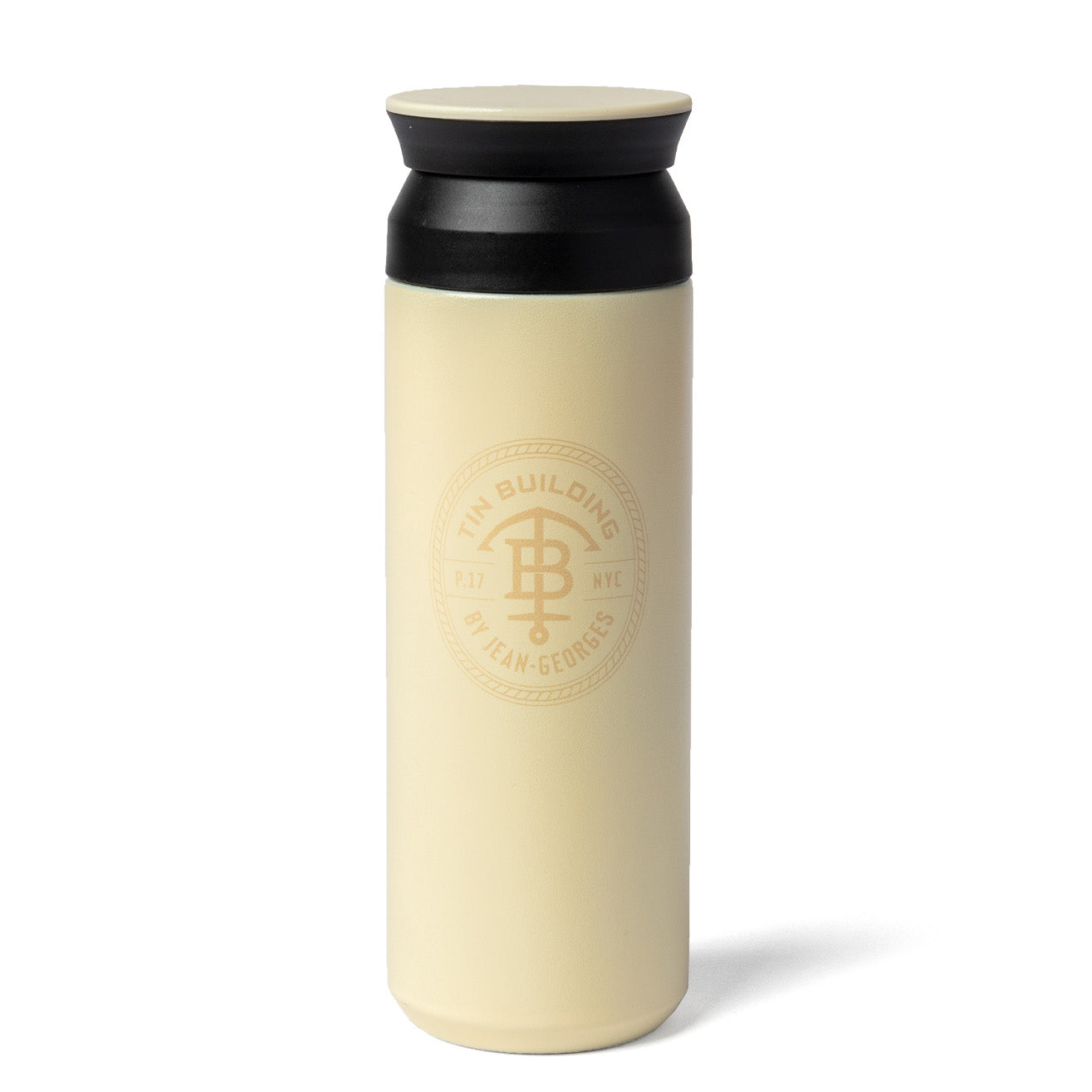 Tin Building by Jean-Georges, Travel Tumbler, White 480mL