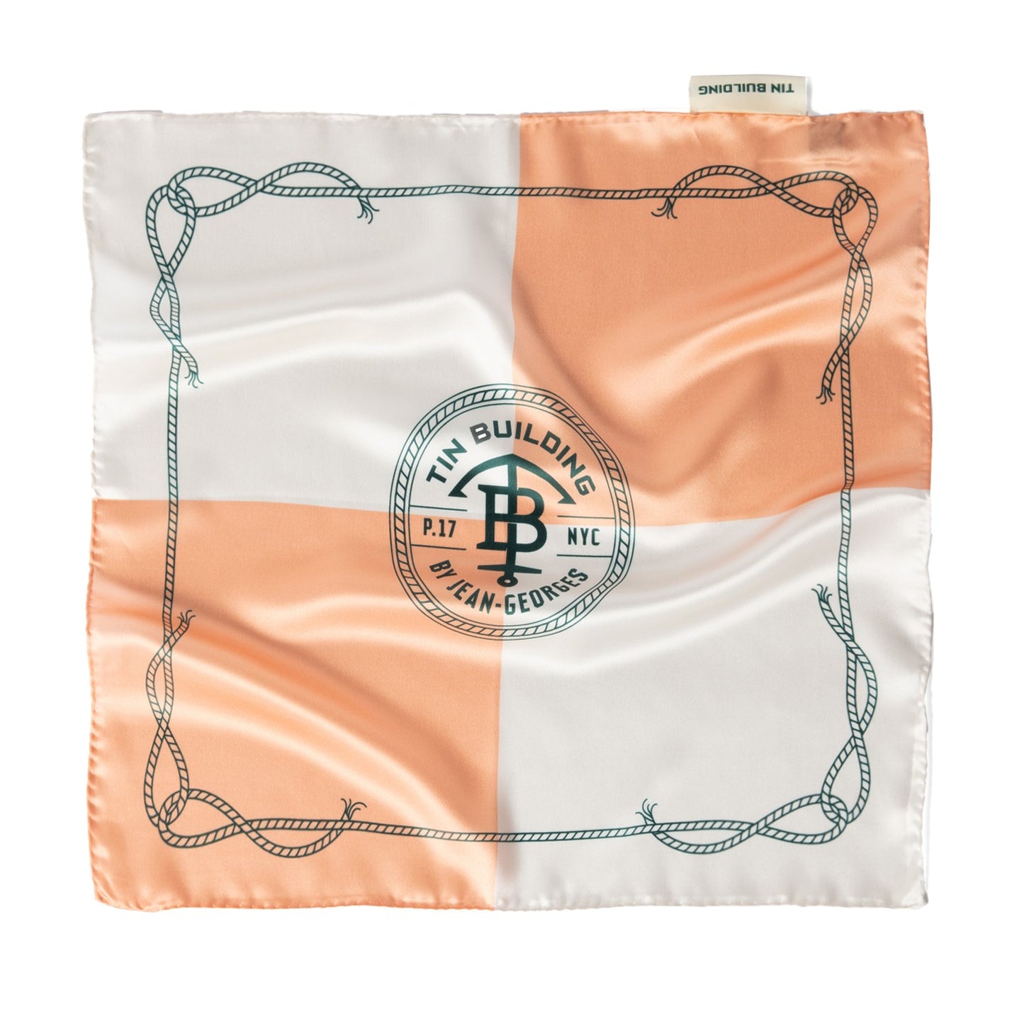 Tin Building by Jean-Georges, Silk Scarf