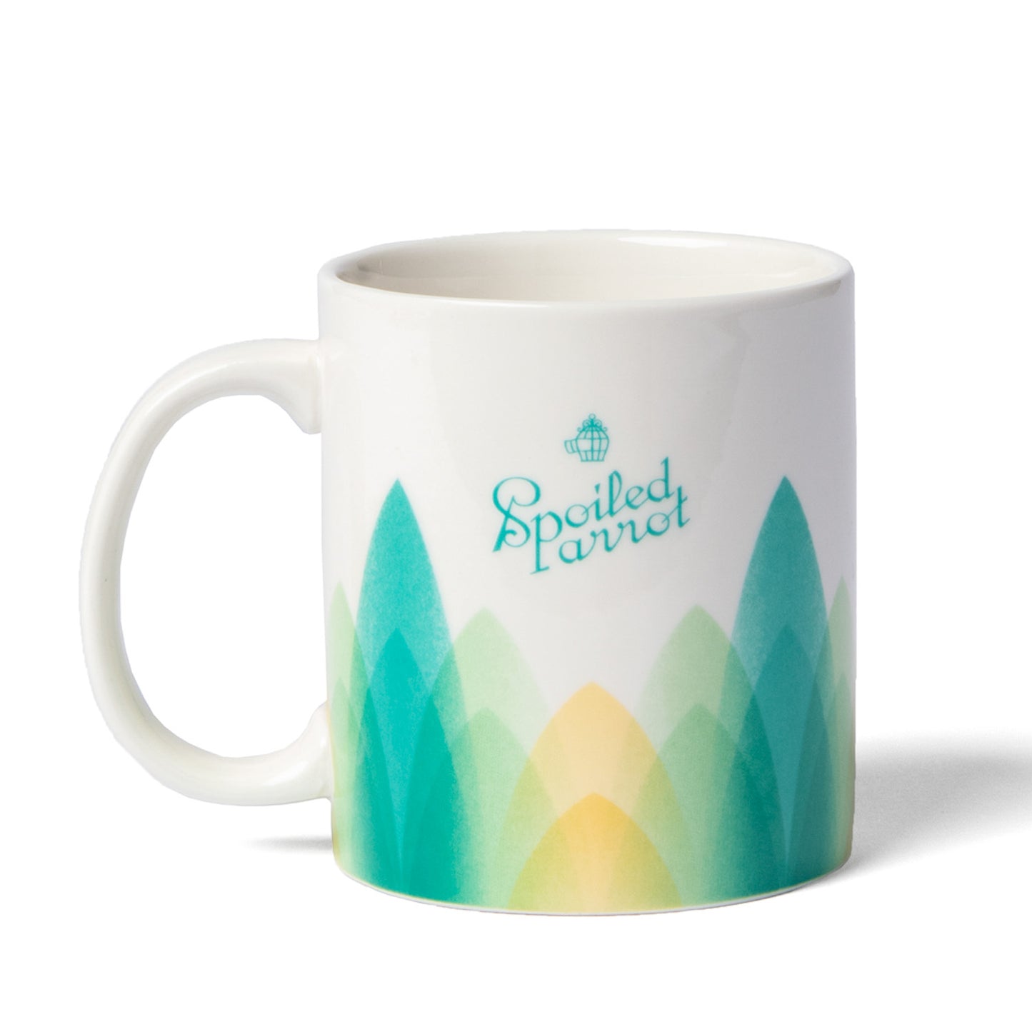 Spoiled Parrot Green Coffee Mug