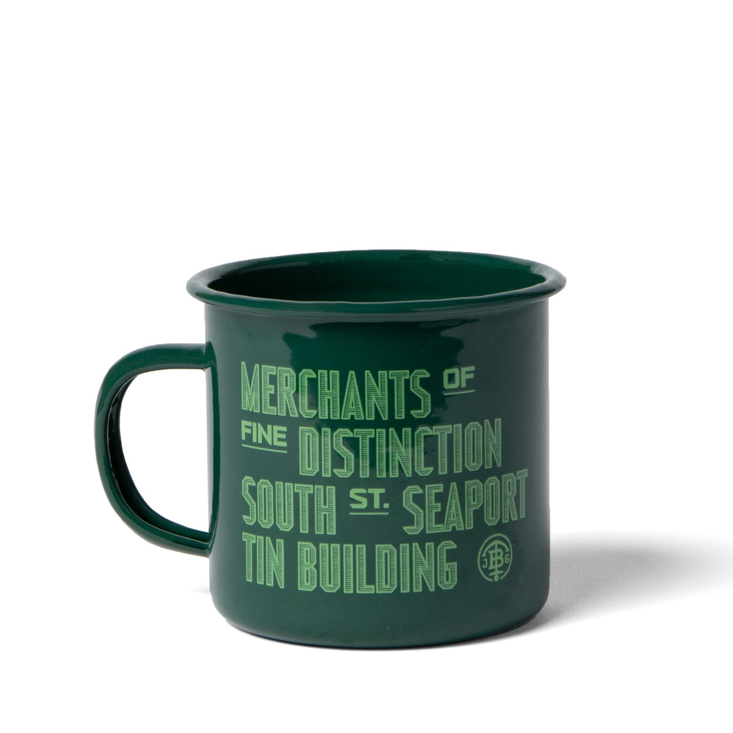 Tin Building by Jean-Georges, Enamel Mug